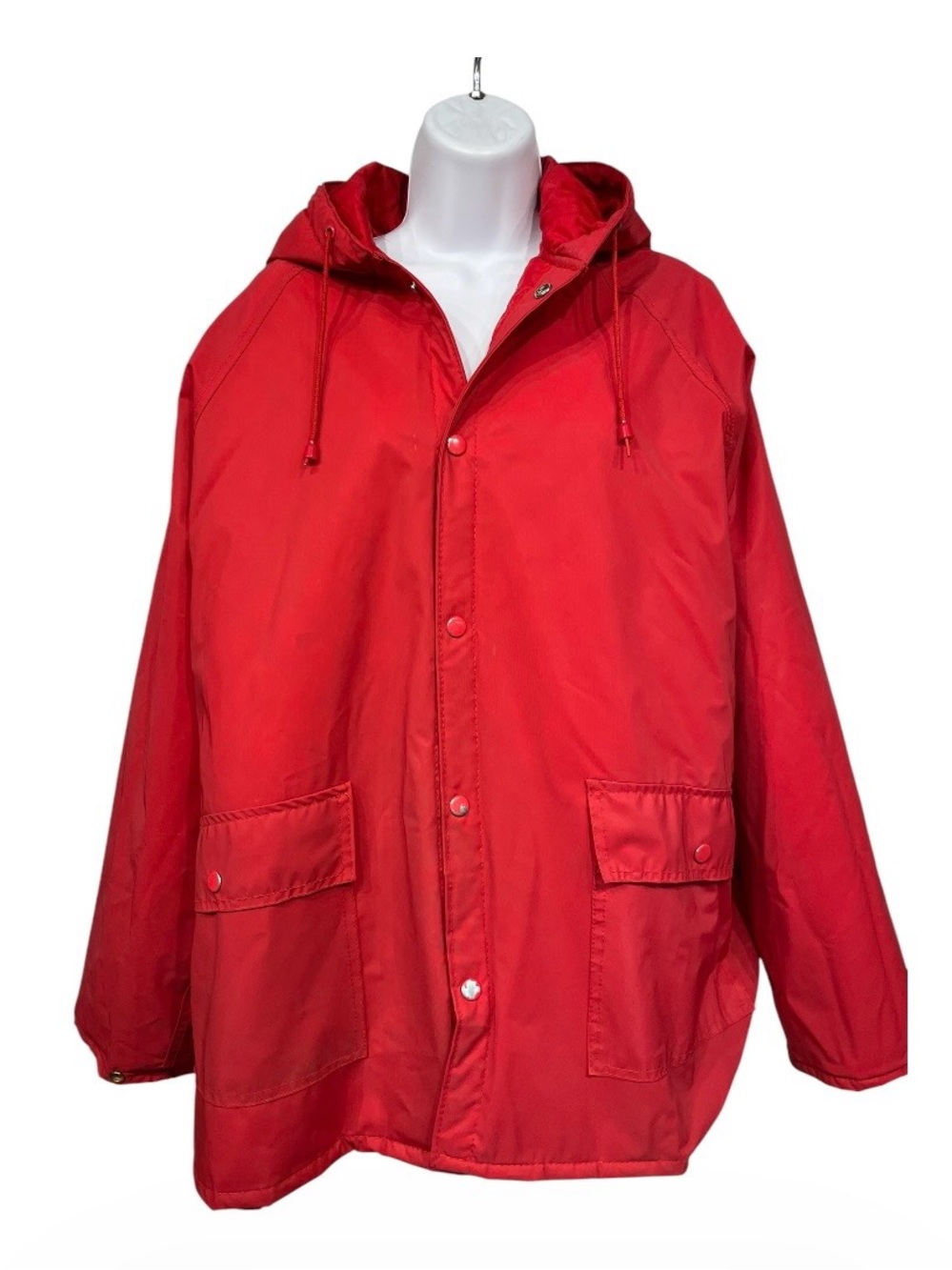 Ozark Trail PVC rain jacket vintage size large